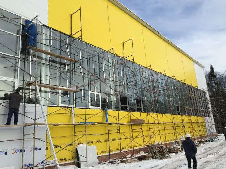 Наружное освещение Пермского Кадетского Корпуса